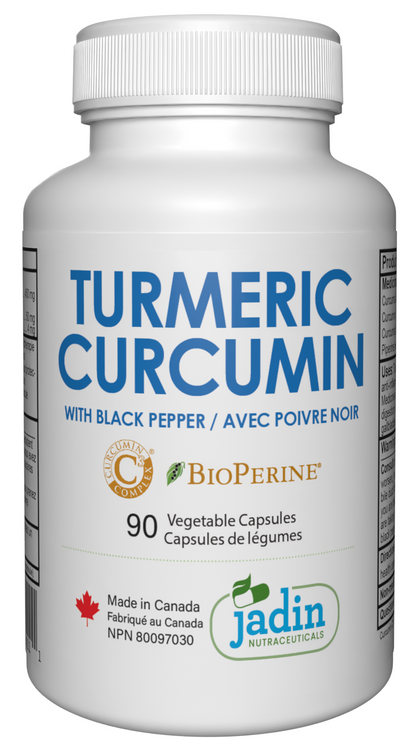 Organic TURMERIC + CURCUMIN (C3 Complex) + BLACK PEPPER (BioPerine) – 90 Vegetable Capsules