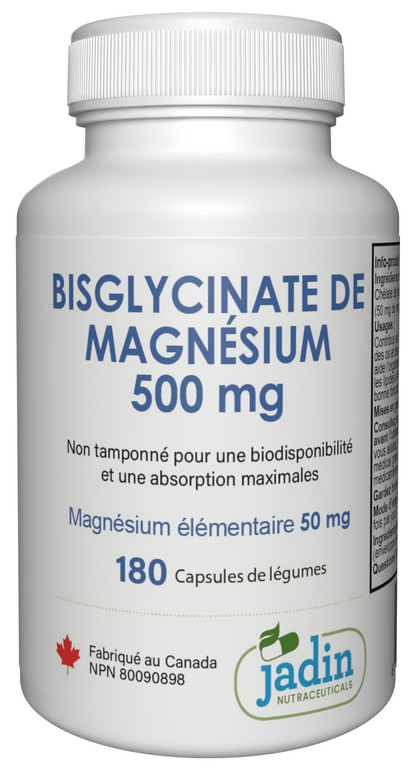 Magnesium Bisglycinate 500 mg (Albion TRAACS®) – 100% Pure – Non-Buffered