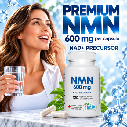 NMN Supplement 600 mg - 120 Vegetable Capsules