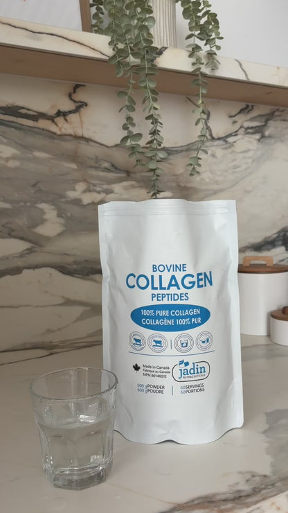 Hydrolyzed Bovine Collagen Peptides Powder 600 g (60 Servings) - 100% Pure Collagen